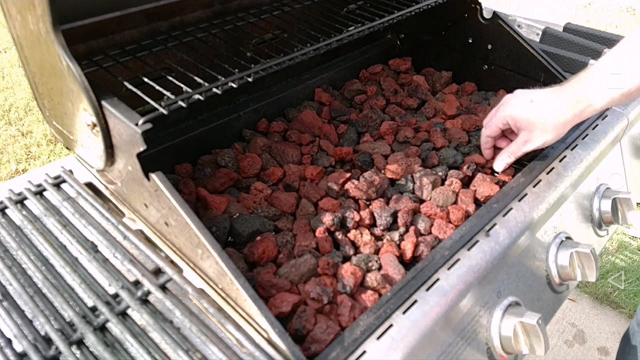 Setup Nexgrill Gas Grill to Use Lava Rocks