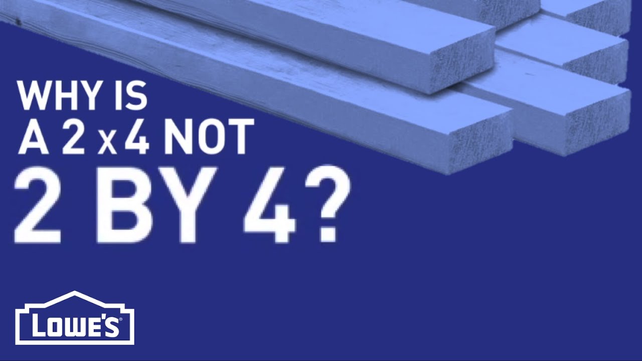 Why is a 2x4 Not 2 by 4? | DIY Basics