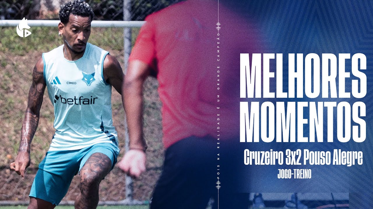🦊⚽ MELHORES MOMENTOS | Cruzeiro vence Pouso Alegre com gols de Rodriguinho, M. Pereira e Lucas Silva
