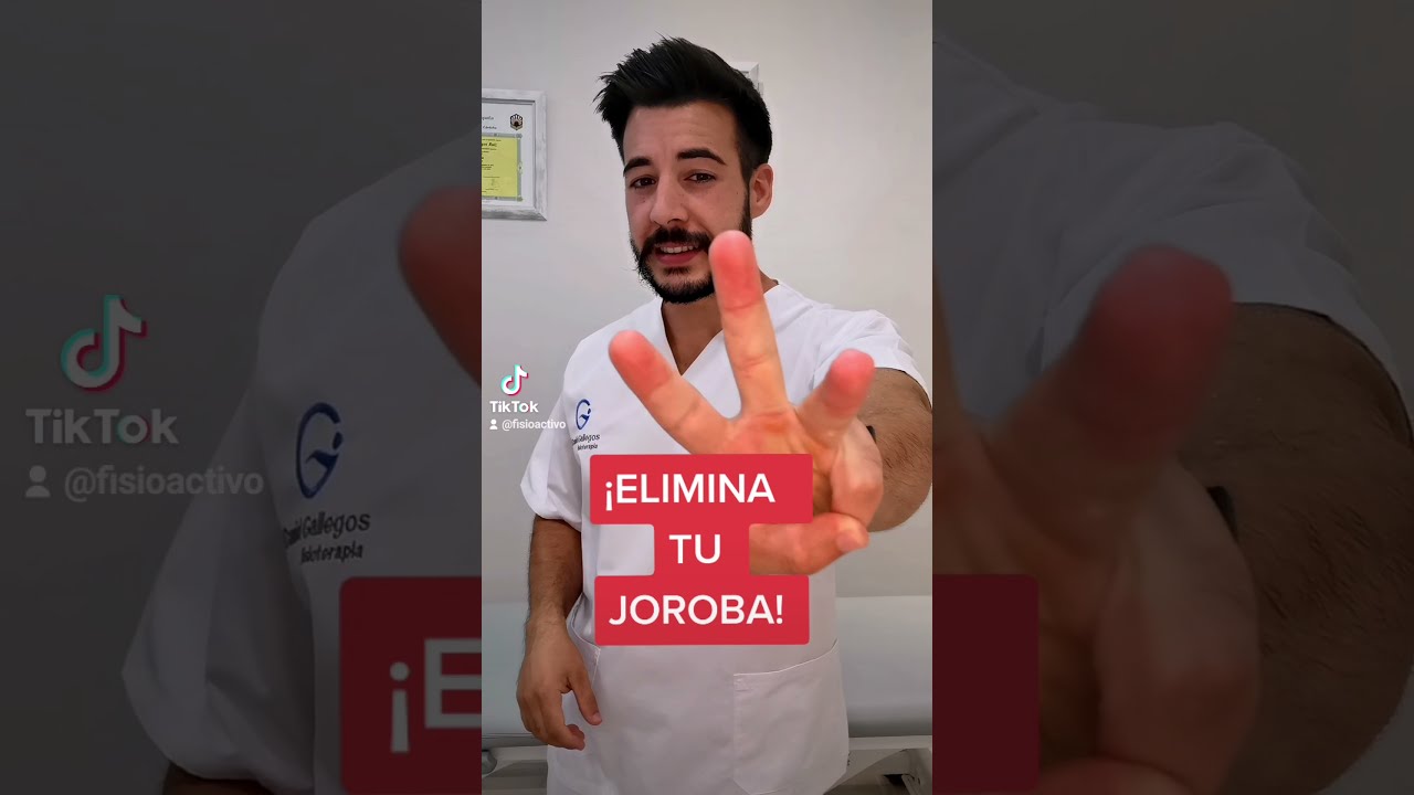 Di ADIÓS a tu JOROBA! 👋🏼MEJORA tu POSTURA #espalda #joroba #fisioterapia