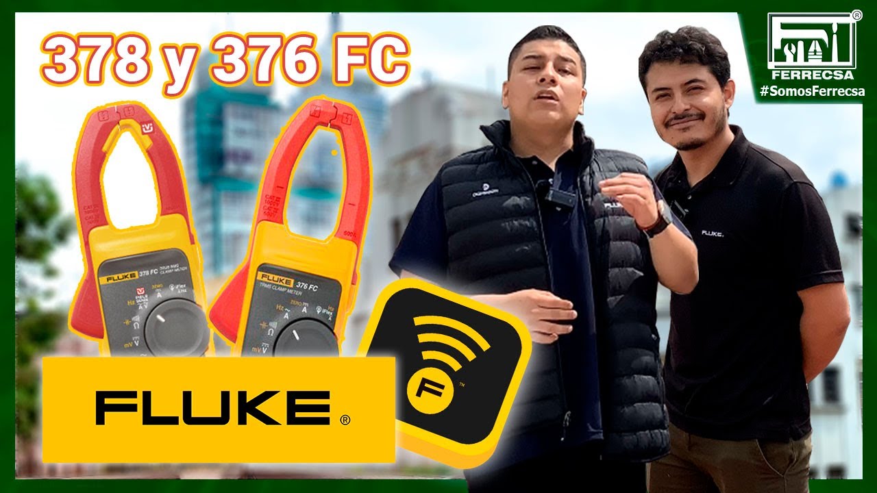 IMPRESIONANTES Amperímetros 376 / 378FC Fluke (DEMOSTRACIÓN)