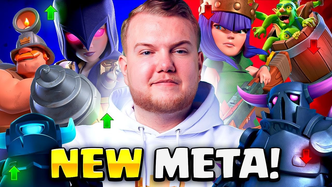 TOP 3 BEST NEW META DECKS IN CLASH ROYALE!