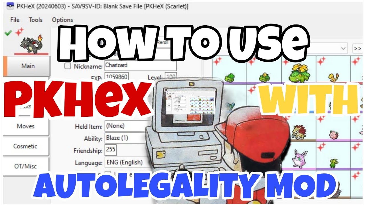 PKHex and Autolegality Mod (ALM) Guide June 2024 | Pokemon