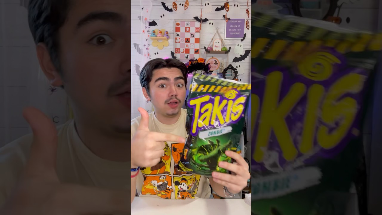Trying Zombie Takis 😱🧟‍♂️ #shorts