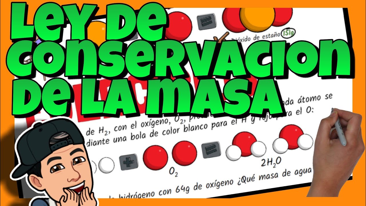 🔴 LEY de CONSERVACIÓN de la MASA o LEY de CONSERVACIÓN de la MATERIA (Lavoisier)