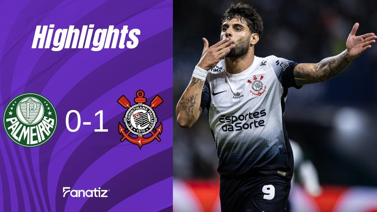 Palmeiras vs. Corinthians 0-1 | Highlights | Paulistao 2025