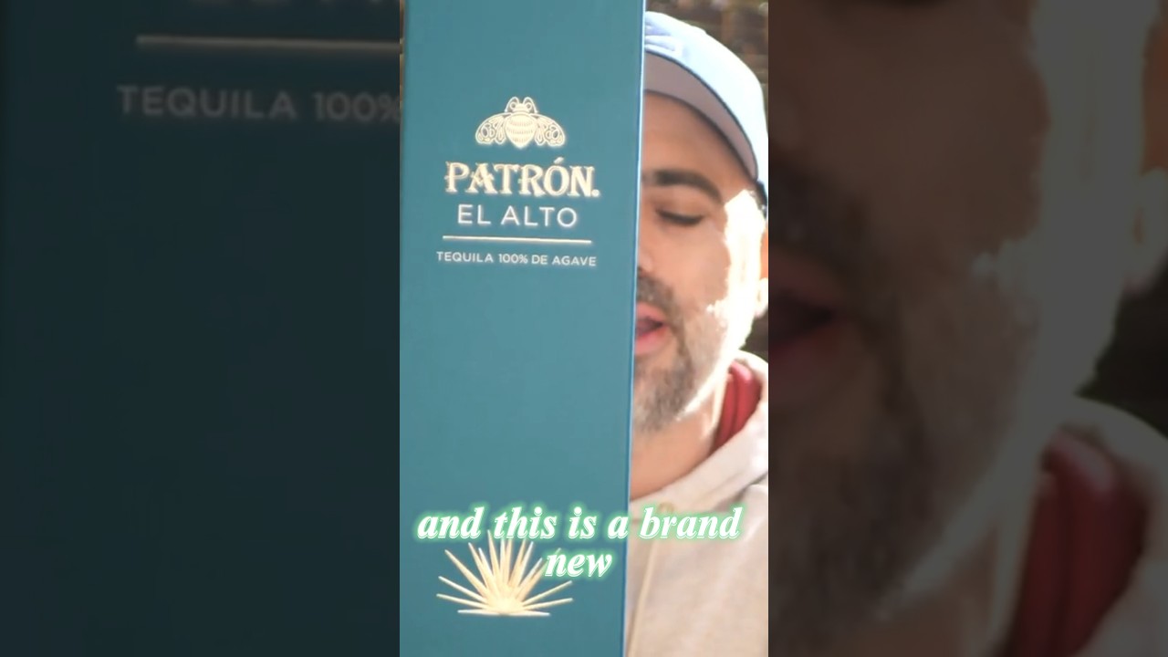 Patrón El Alto #tequila #short #alcohol