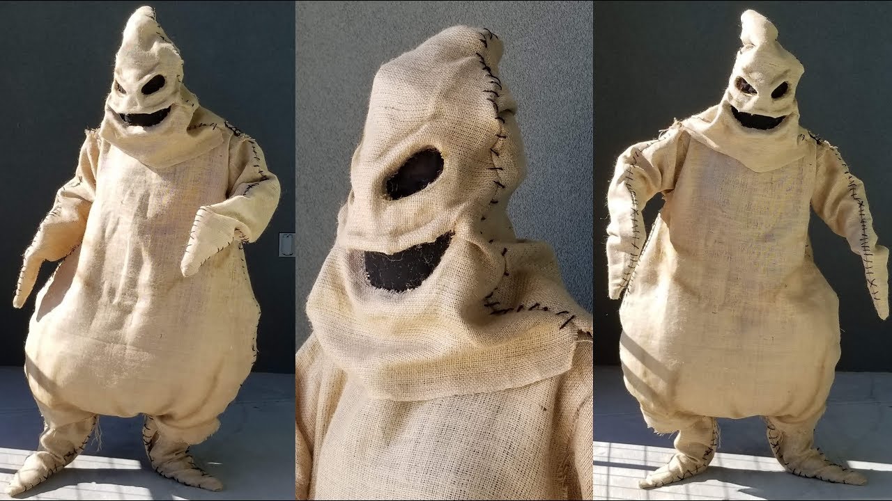 Oogie Boogie Costume Tutorial NO SEW Halloween Costume