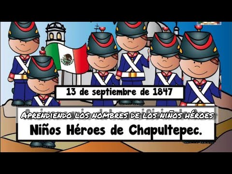 nombres de Los niños héroes