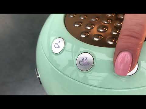 How to use the SMEG Espresso with Pump Coffee Machine 50's Style ECF01