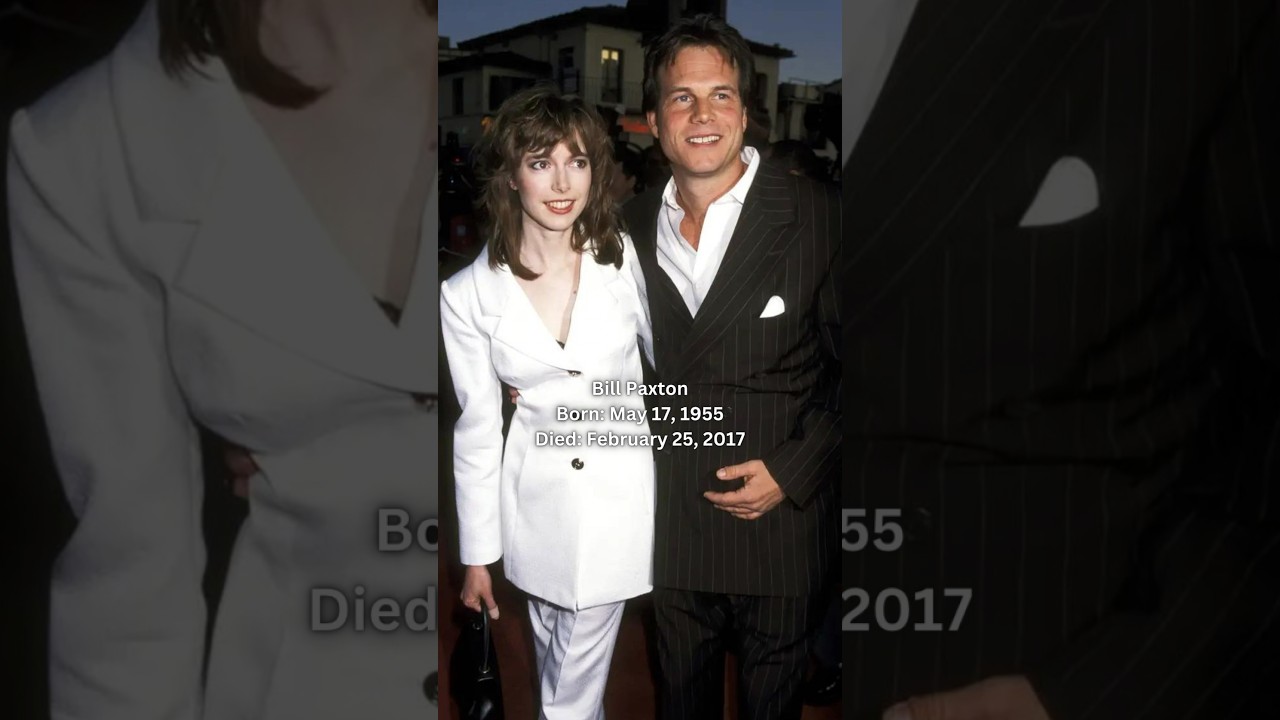 Bill Paxton & Louise Newbury - A Look Back As Lovers❤️#billpaxton #actor #fy #shorts #love #family