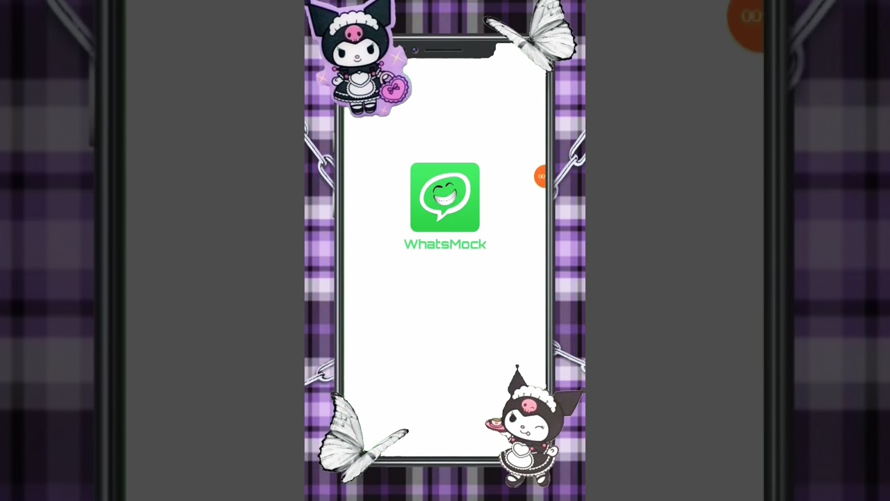 ✦🧁tutorial de como tener whatsApp falso para tus historias!🧁✦ #shorts #youtubeshorts #viral