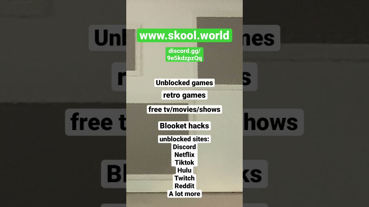 Unblocked games/websites all for FREE! #unblock #unblocked #unblockedgames