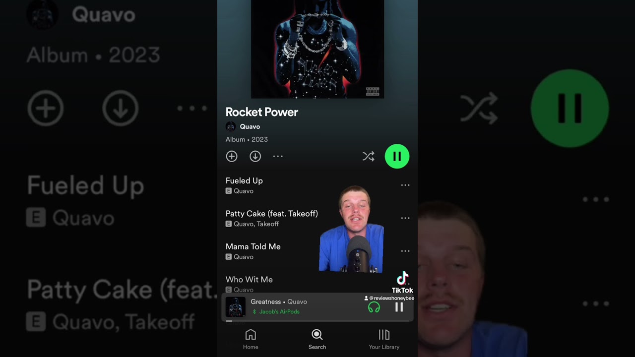 Rocket Power by Quavo, REVIEW
