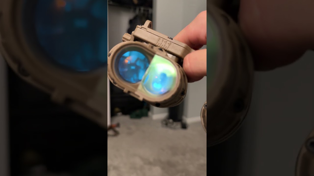 ARGUS PNVG-18 White Phosphor | GPNVG-18 | Quad Night Vision #shorts #nightvision #nvg