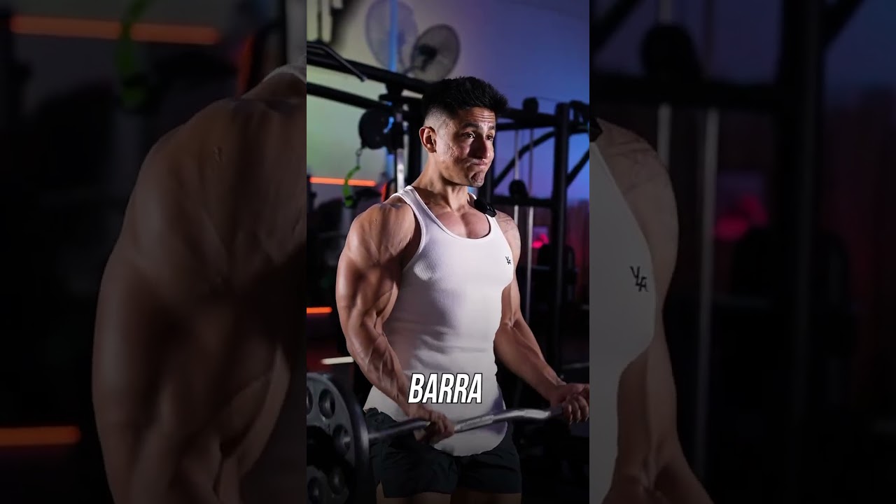 Curl de Biceps | Curl con barra recta vs barra z