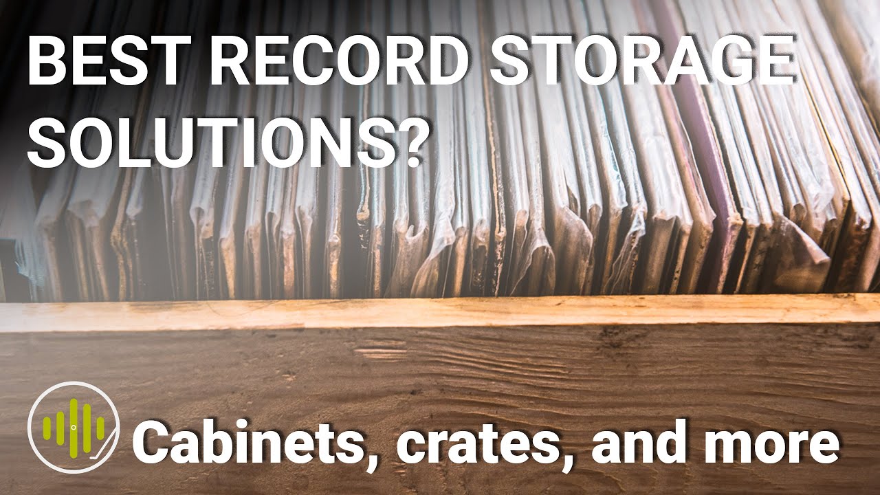 The Best Record Storage Solutions? Cabinets, Crates, & More