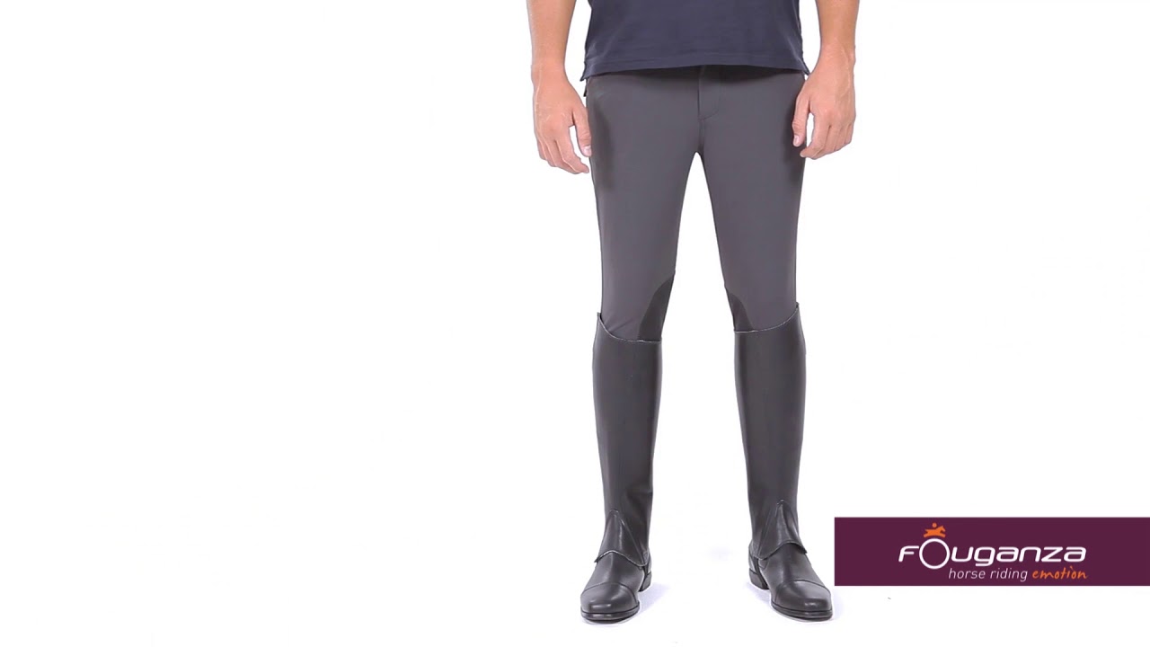 Culote para Hipismo Masculino Training Fouganza - Exclusividade Decathlon