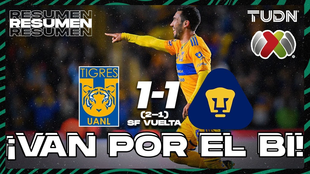 HIGHLIGHTS | Tigres (2) vs (1) Pumas | Semis - AP2023 | TUDN