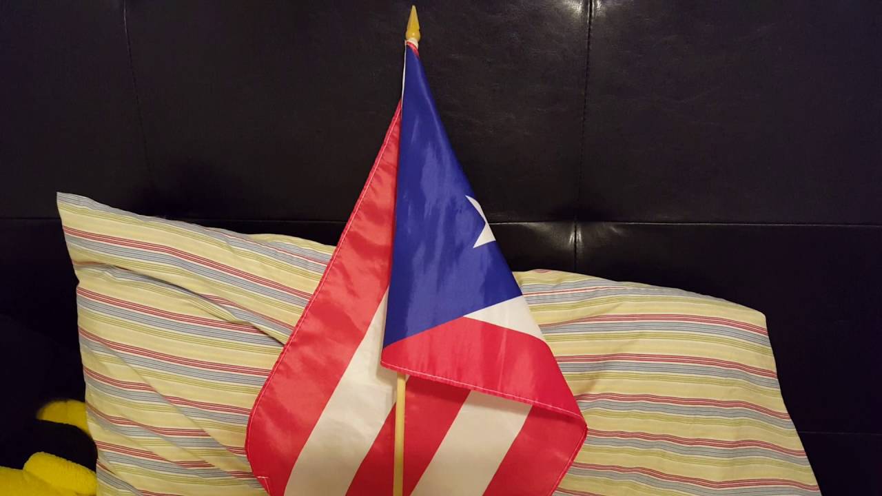 Puerto Rican Flag 🇵🇷 12x18 Stick Review