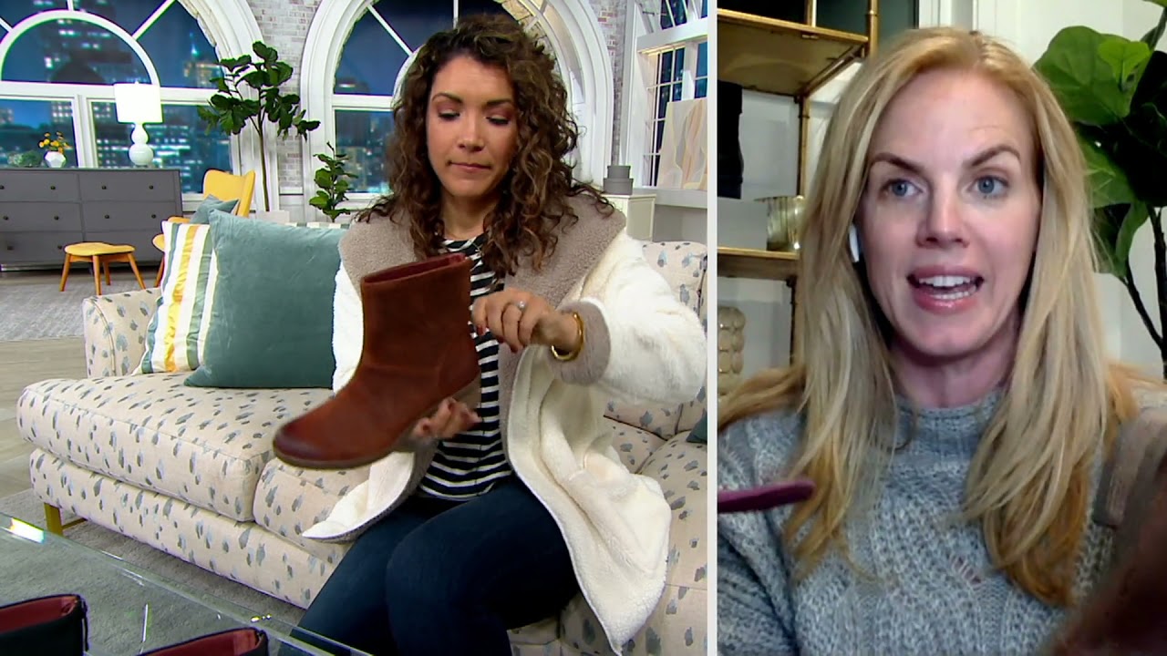 Dansko Leather Back Zip Ankle Boots - Brianne on QVC