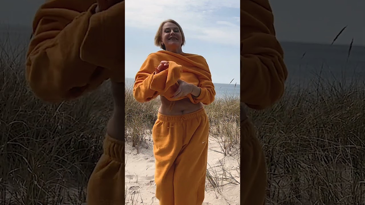 #POZAdance #undressed #dancing and immediately dressed on the #Balticsea #shorts