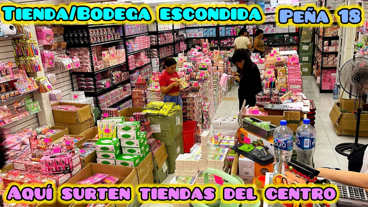 💕Precios INCREÍBLES BODEGA Peña y Peña 18 | Aquí surten los mayoristas del Centro | Desde UNA pieza