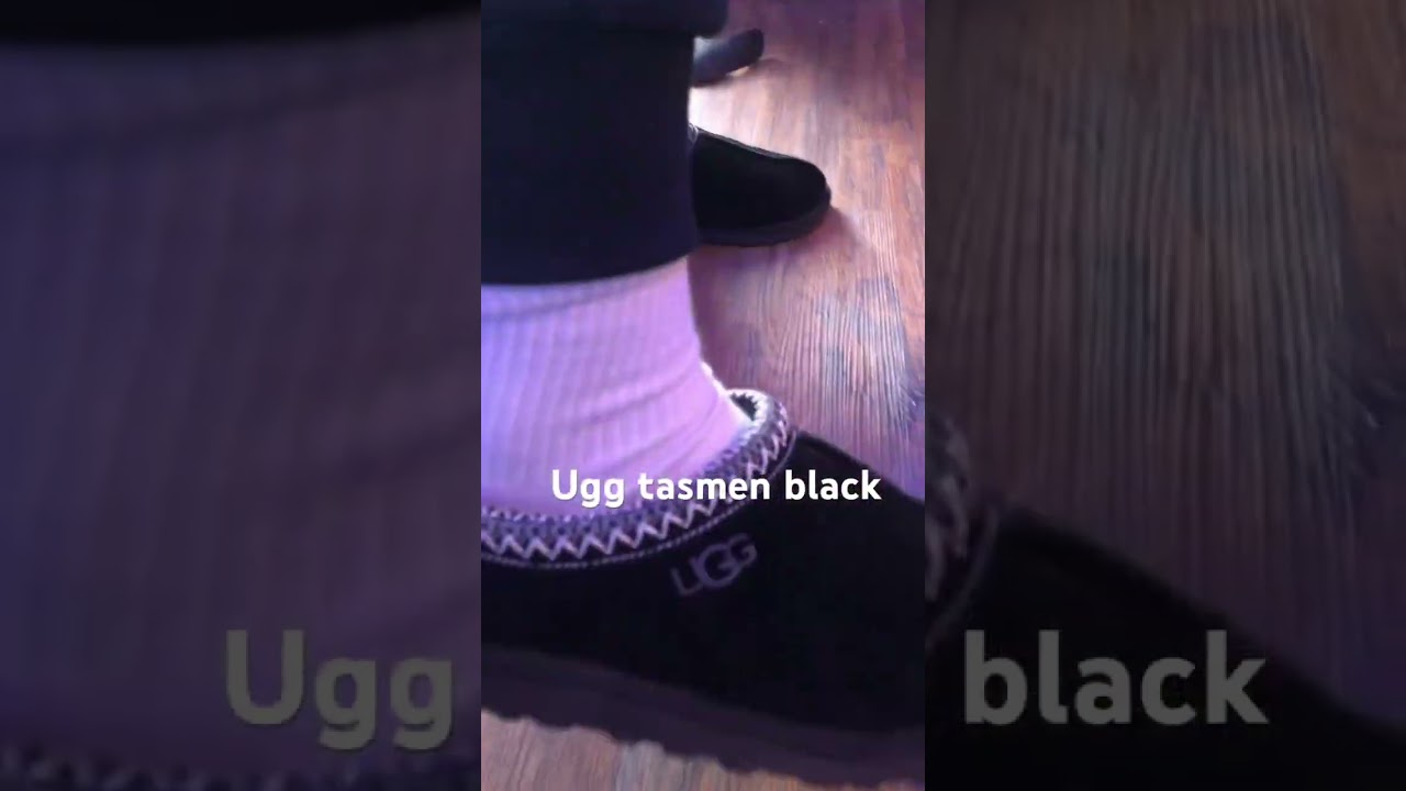 Ugg tasmen black 2024