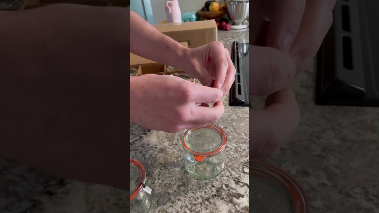 WECK JARS TULIP JARS #weckjars #canningjars #canning #weck #tulipweckjars #unboxing #haul #jars