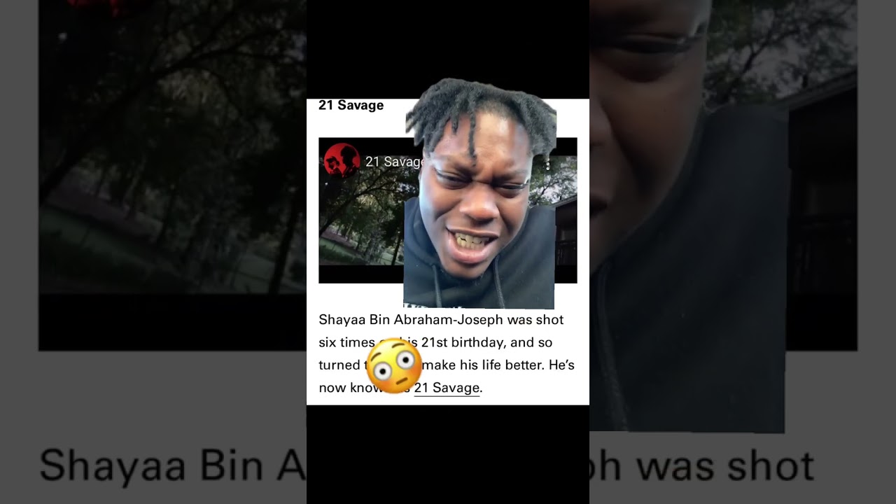 Pronouncing #21savage Real Name 😲 #viral #2022 #fyp #comedy #funny #rap #hiphop #reels #dkbndk