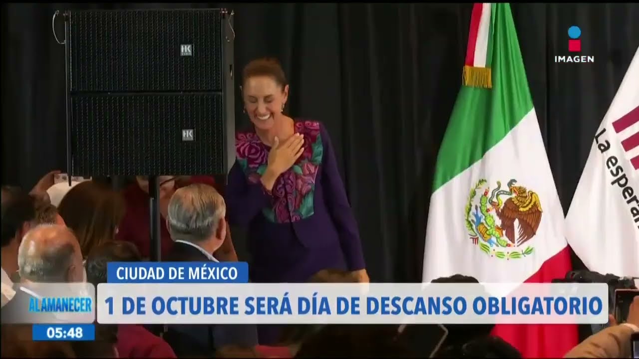 El 1 de octubre de cada seis años será día de descanso obligatorio en México | Noticias con Paco Zea