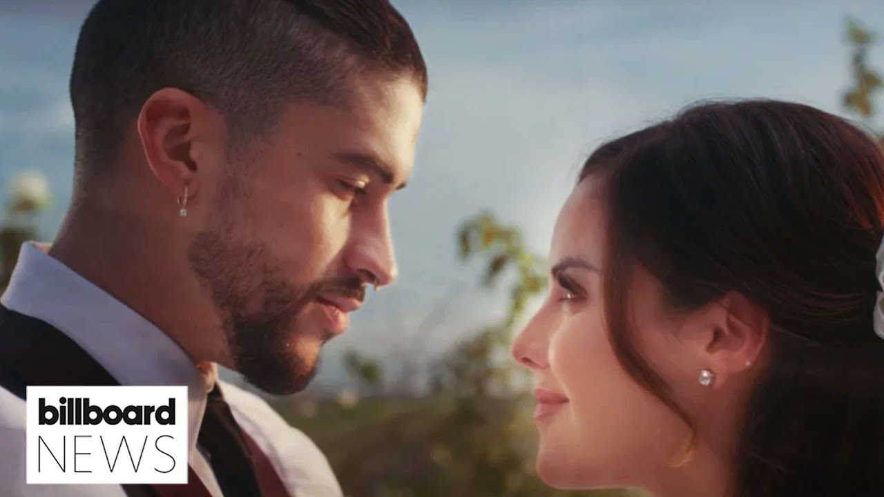 Bad Bunny Marries Girlfriend Gabriela Berlingeri In ‘Titi Me Pregunto’ Music Video | Billboard News