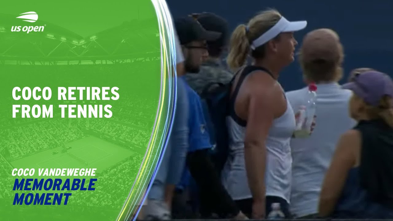 CoCo Vandeweghe Walks Off Court for Final Time | 2023 US Open