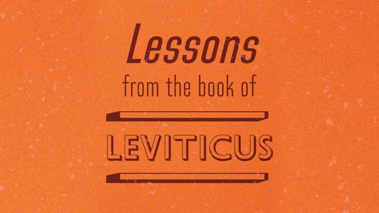Lessons From the Book of Leviticus - Tony Evans
