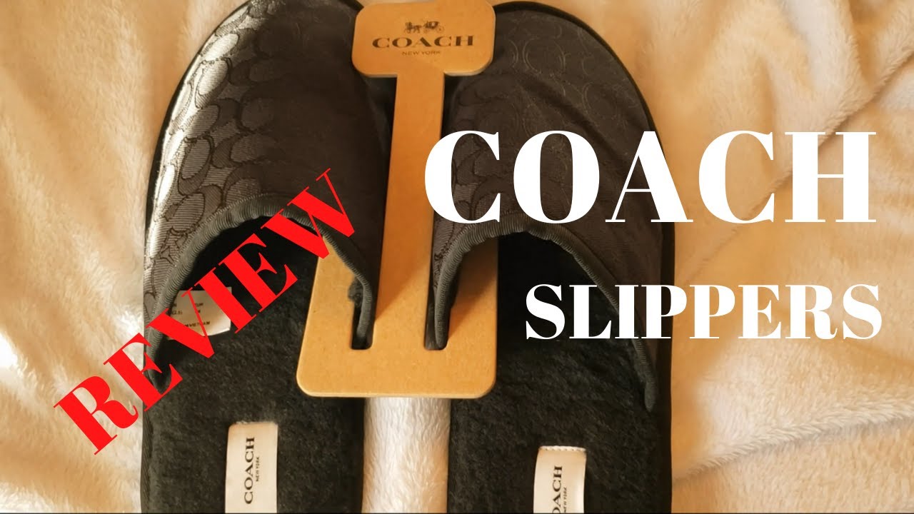 COACH Slippers @Tristmadethis