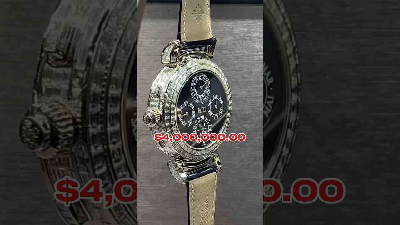 $4,000,000.00 Patek Philippe Grandmaster Chime 6300g