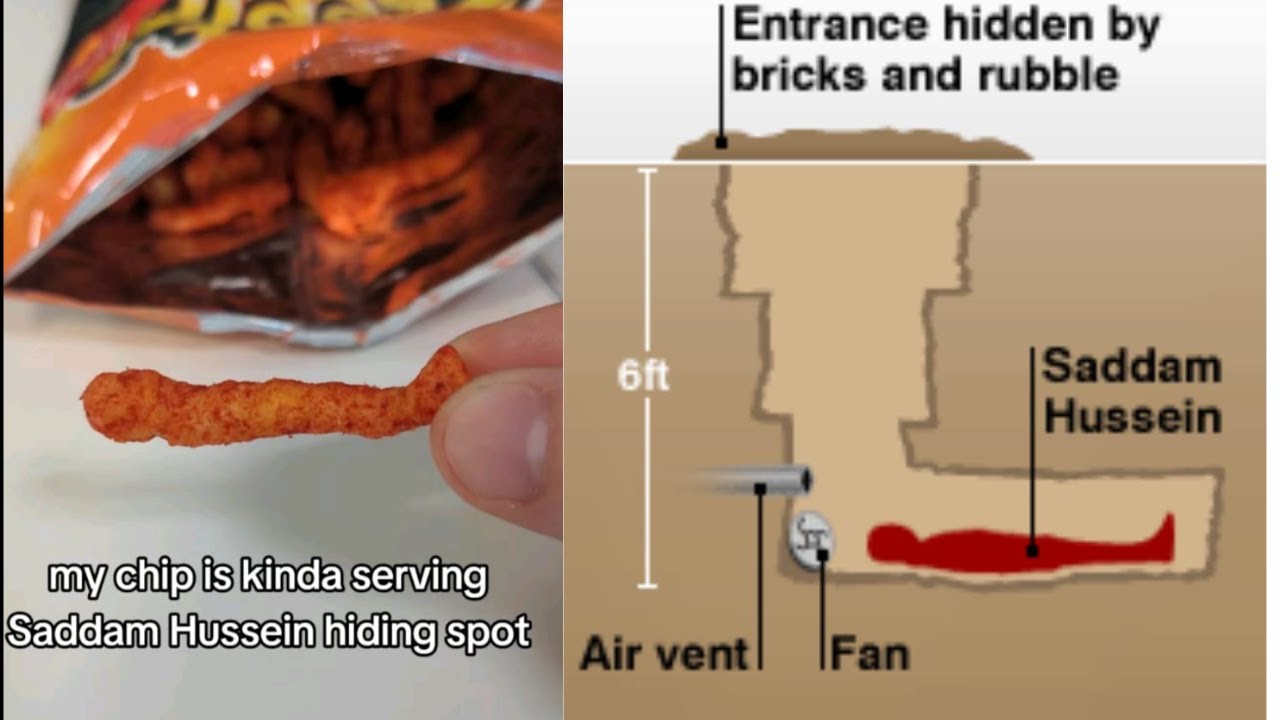 Saddam Hussein hiding spot TikTok meme comp 🤣🤣