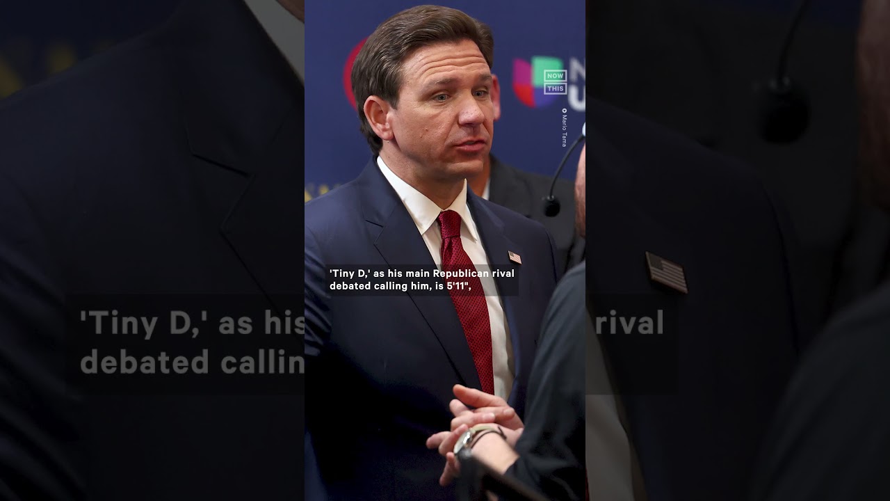 Is FL Gov. Ron DeSantis Wearing Height Boosters?