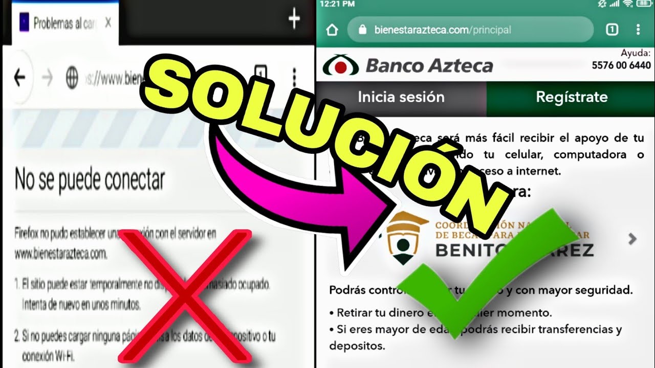 Asi PODRAS INGRESAR •SIN ERRORES• a •BIENESTAR AZTECA•💥METODO NUEVO