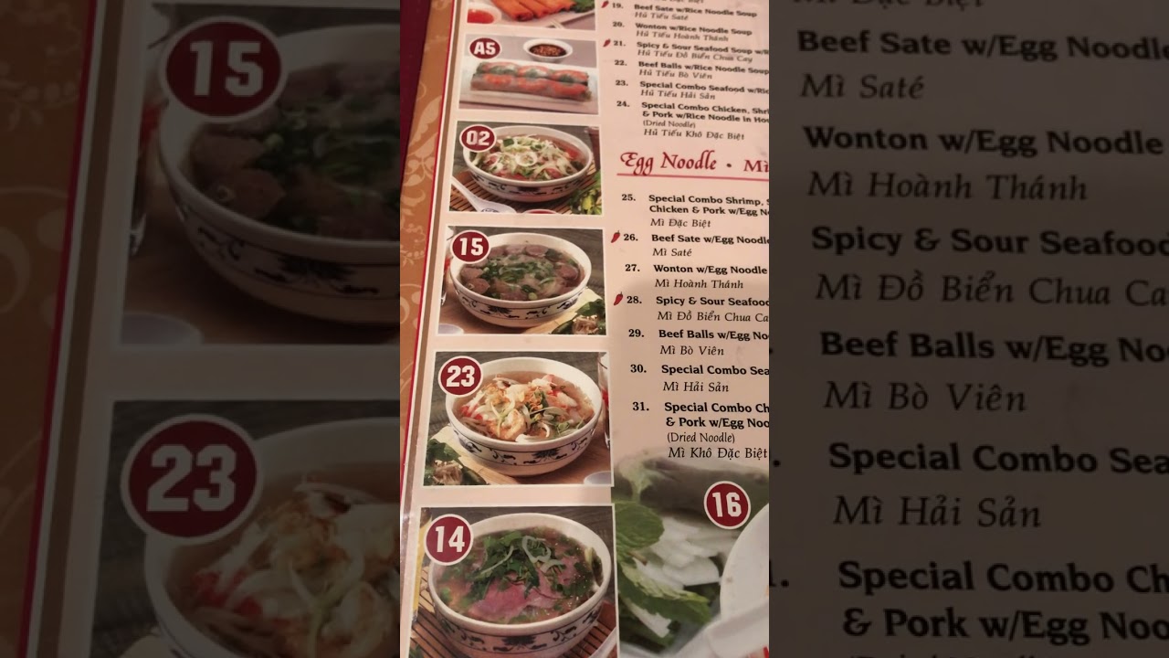 House of Pho Vietnamese cuisine restaurant is popular with many delicious soup, rice and noodles