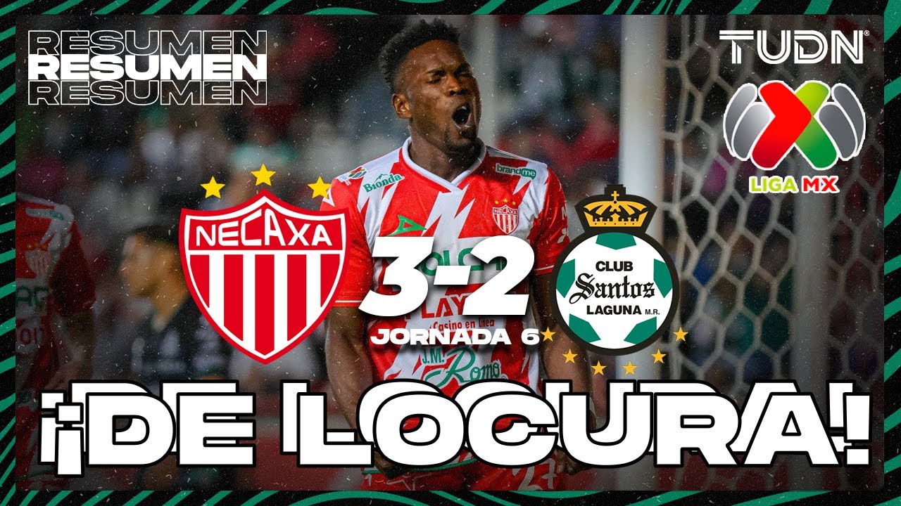 HIGHLIGHTS | Necaxa 3-2 Santos | Liga Mx - CL2025 J6 | TUDN