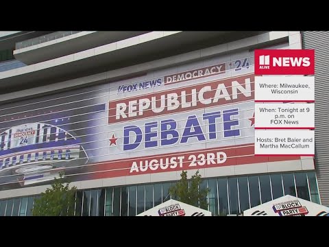 8 GOP presidential hopefuls will debate Wednesday. Here's how to watch.
