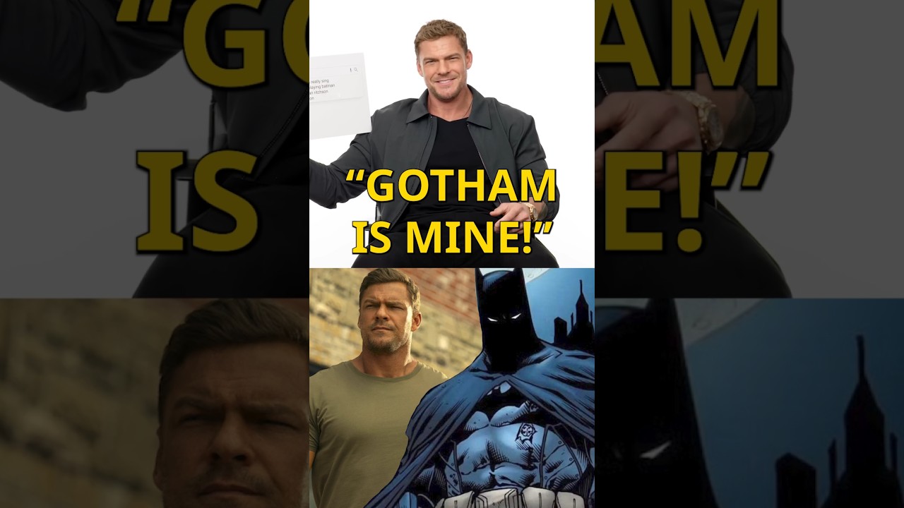 Alan Ritchson on Batman 👀 🦇 (via @WIRED)