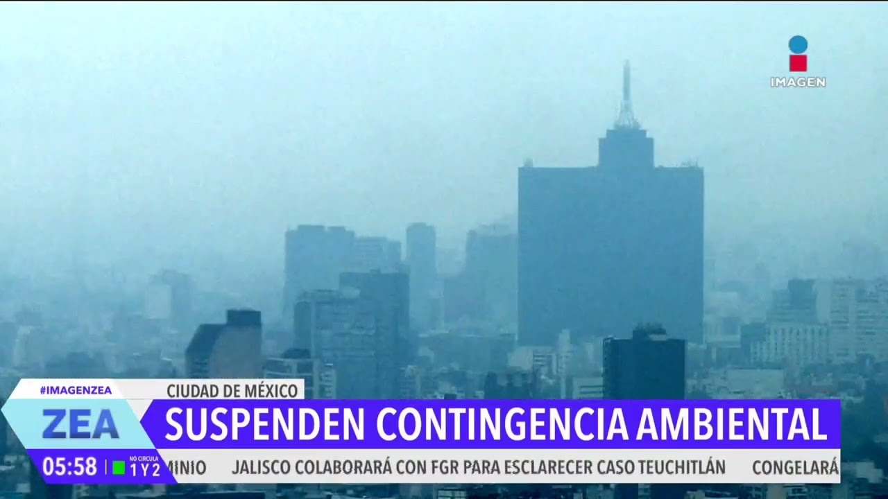 Suspenden la contingencia ambiental y el Doble Hoy No Circula en la CDMX | Noticias con Paco Zea