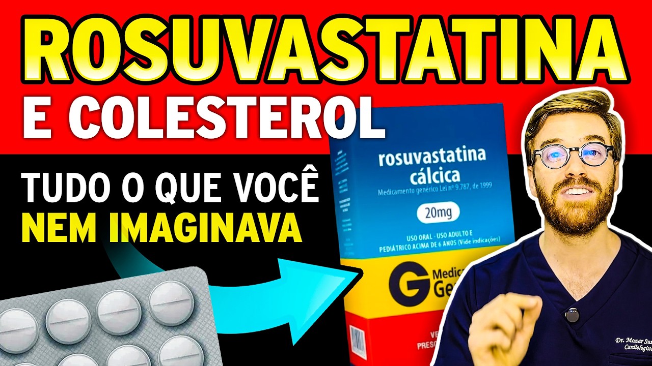 ROSUVASTATINA: Tudo o que NINGUÉM EXPLICA (Memória, Lesão no Fígado, Dor Muscular, Como usa, Riscos)