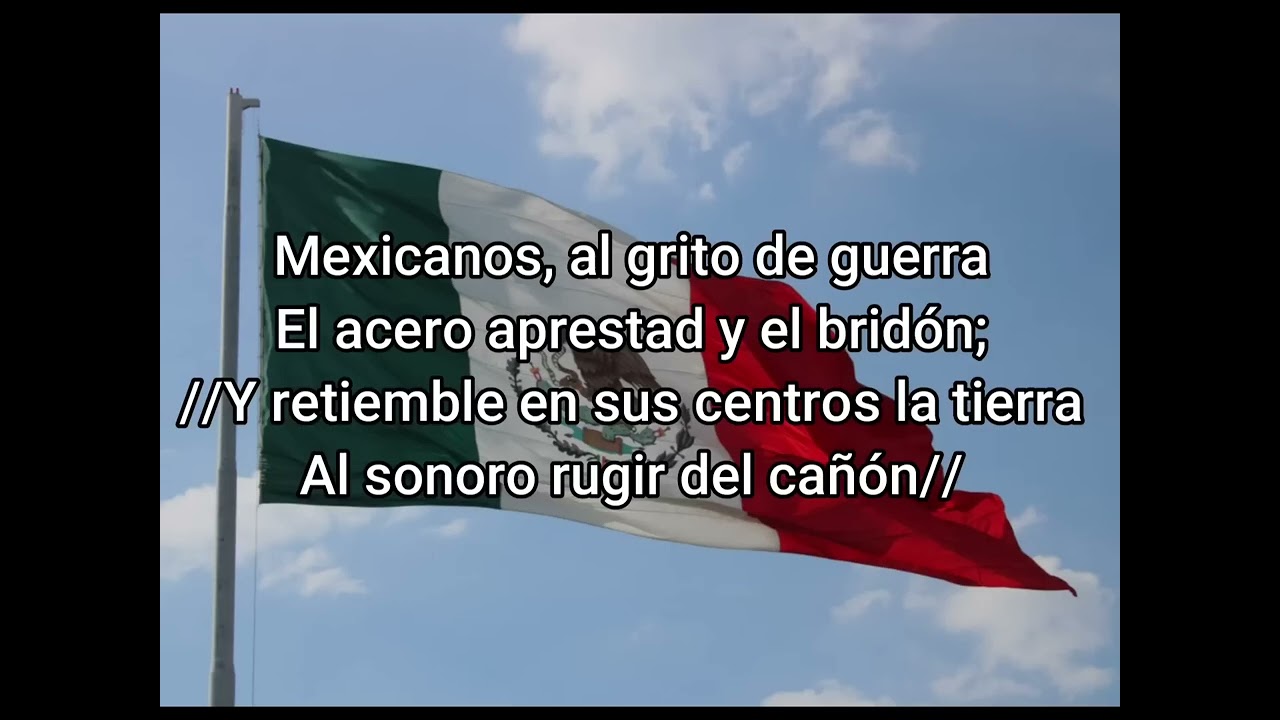 HIMNO NACIONAL MEXICANO (Patria Patria) VERSIÓN ESCOLAR