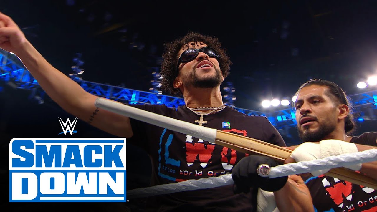 Bad Bunny receives an LWO shirt: SmackDown exclusive, May 5, 2023