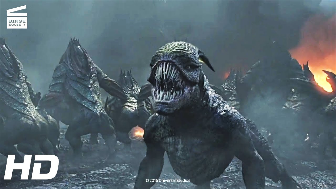 The Great Wall (2016) - The First Battle Against a Monster Horde