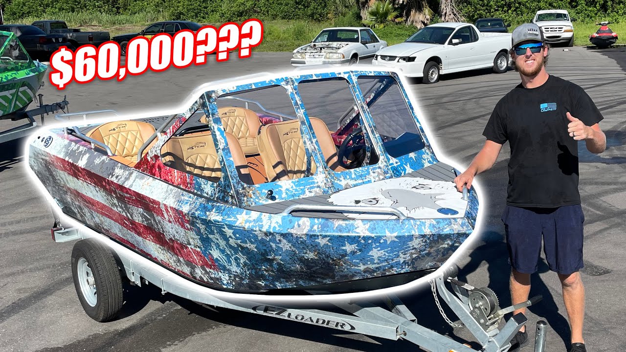 This Is The World's COOLEST SuperCharged Mini Jet Boat... Here's Why We Bought It!!!