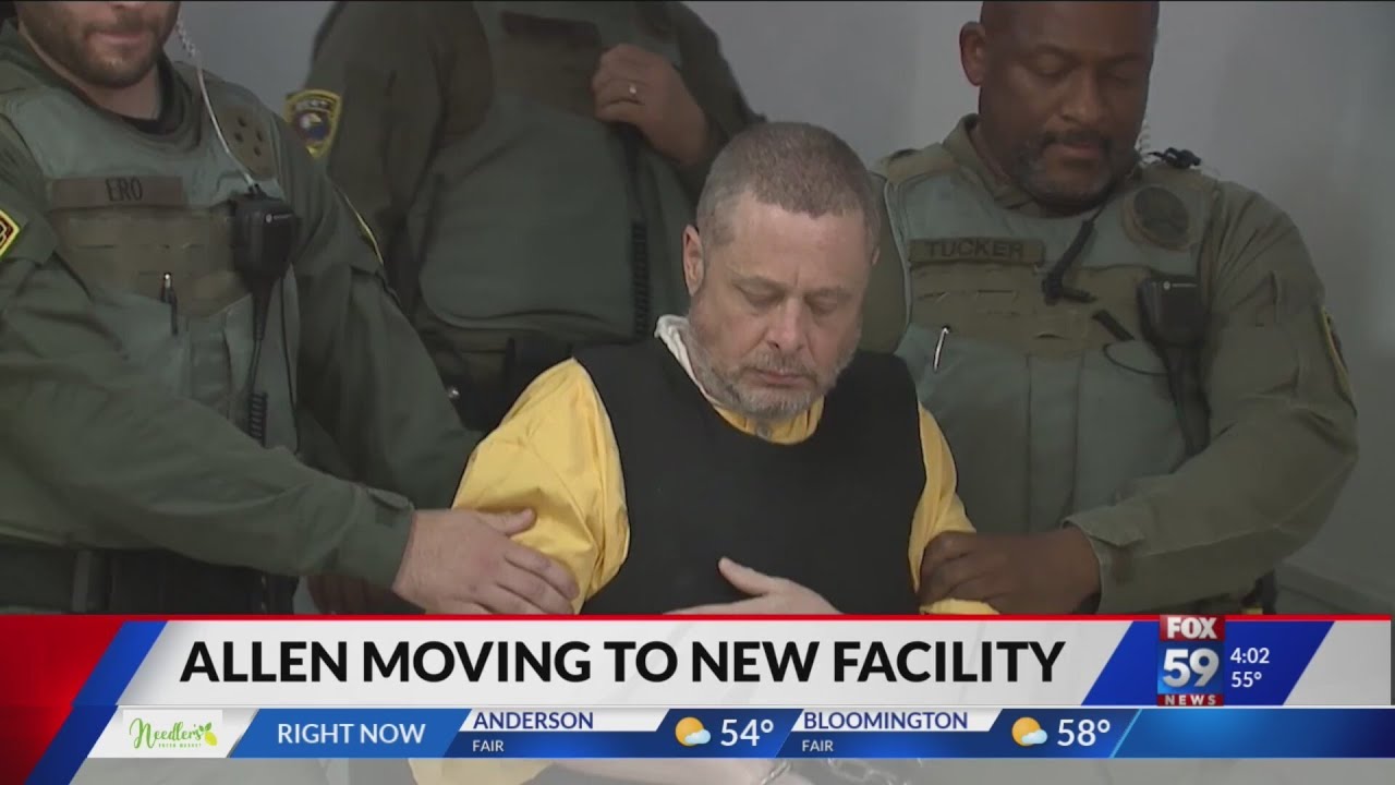 Delphi murder suspect Richard Allen ordered to be moved to new facility
